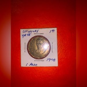 1978 Uruguay 1 Peso Coin